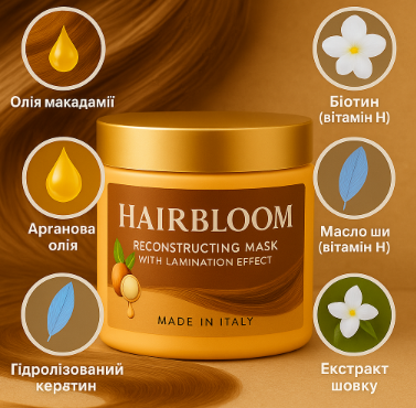 маска для волосся HairBloom